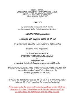 Svečanost v Šentrupertu